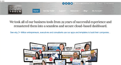 Desktop Screenshot of businesspowertools.com